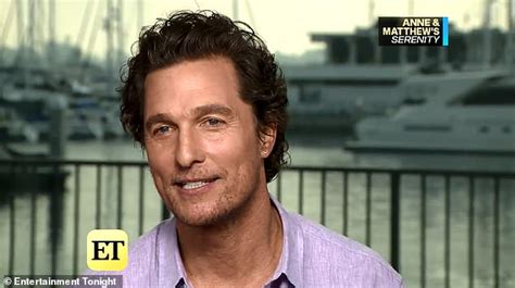 matthew mcconaughey naked|Matthew McConaughey Blushes Talking About Nude Scenes in .